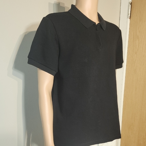 Guess Black Polo Shirt Timeless Design - Picture 4 of 10